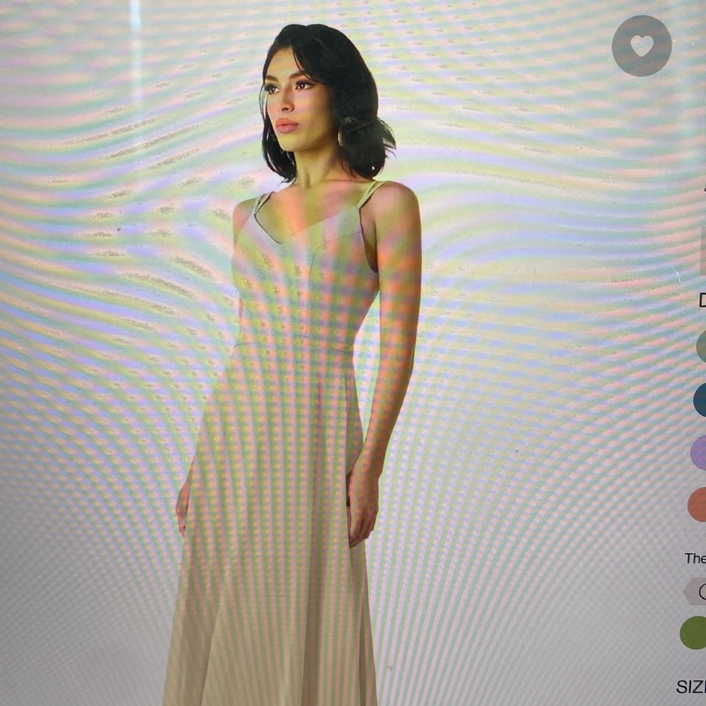 Azazie Janine Dress Champagne A12